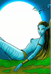 Avatar Characters Totally Naked And Having Hot Alien Sex